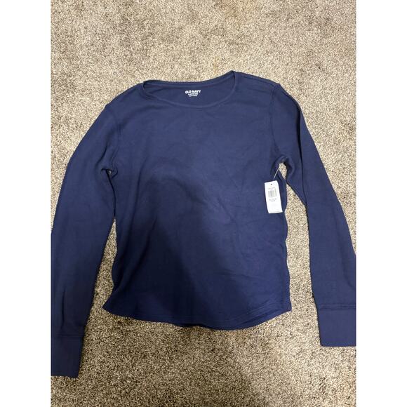 NWT Old Navy Thermal Long Sleeve T-Shirt Kids Size XL (14-16) - Picture 1 of 3